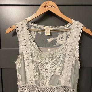 Sundance Embroidered Dress